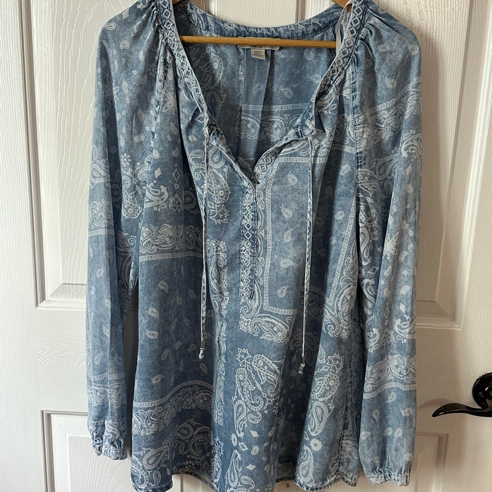 Vintage America Denim Blue Tunic